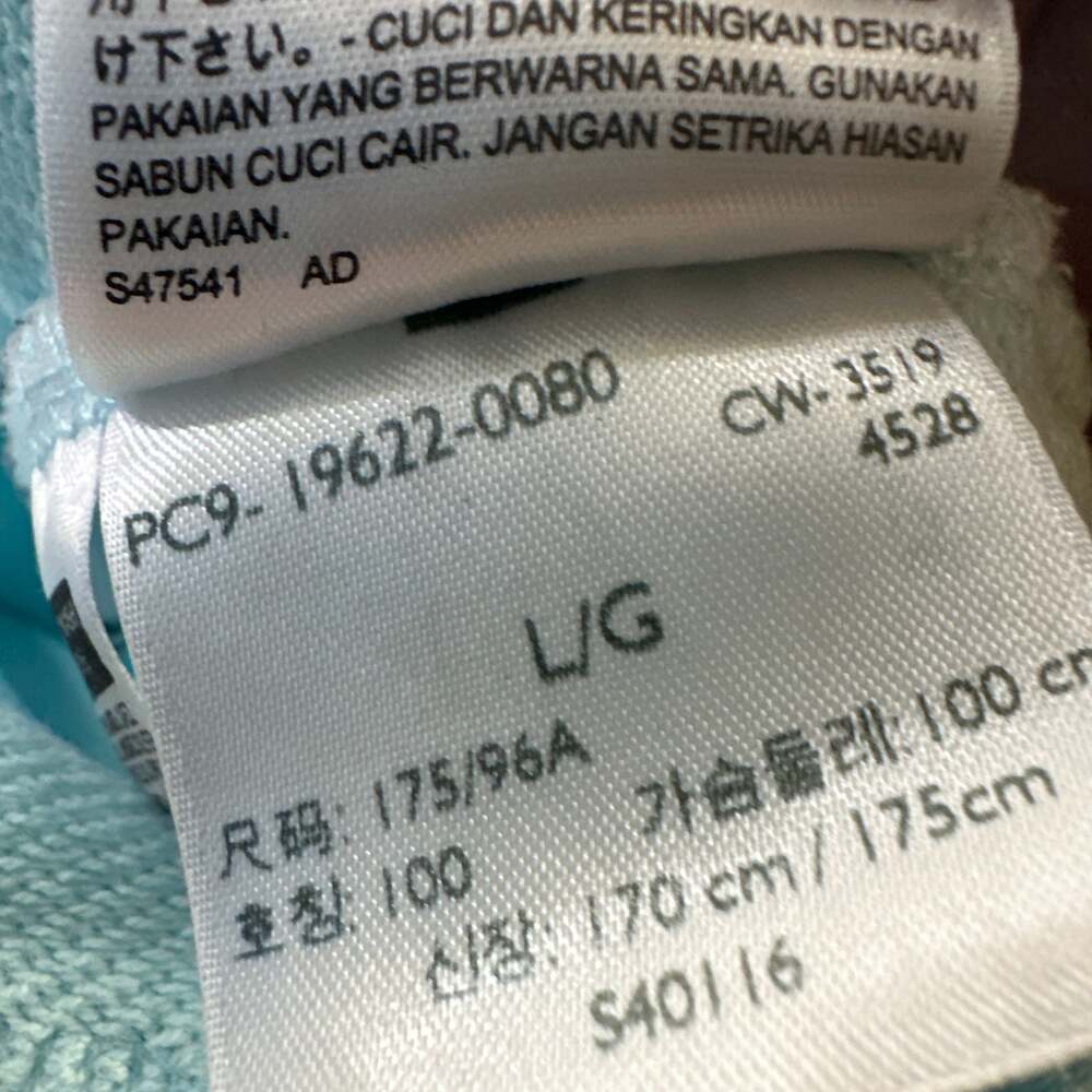 Levi's Men's Relaxed Fit Graphic Hoodie Sweatshirt in Mint Green - Picture 8 of 9